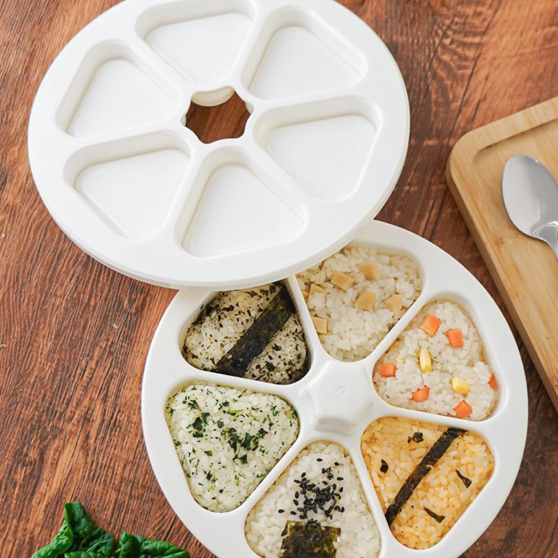 Spring Roll Wrapper - 6-in-1 Sushi Maker Box Onigiri Form